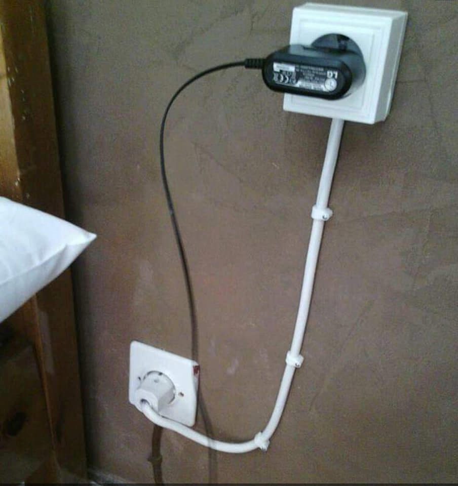 Verhoogd stopcontact