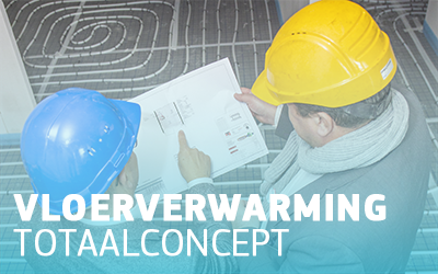 Vloer verwarming totaal concept