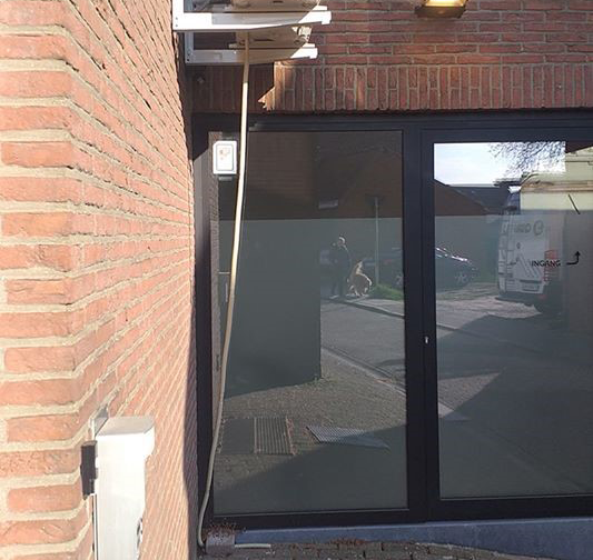 Steengoede condensafvoer