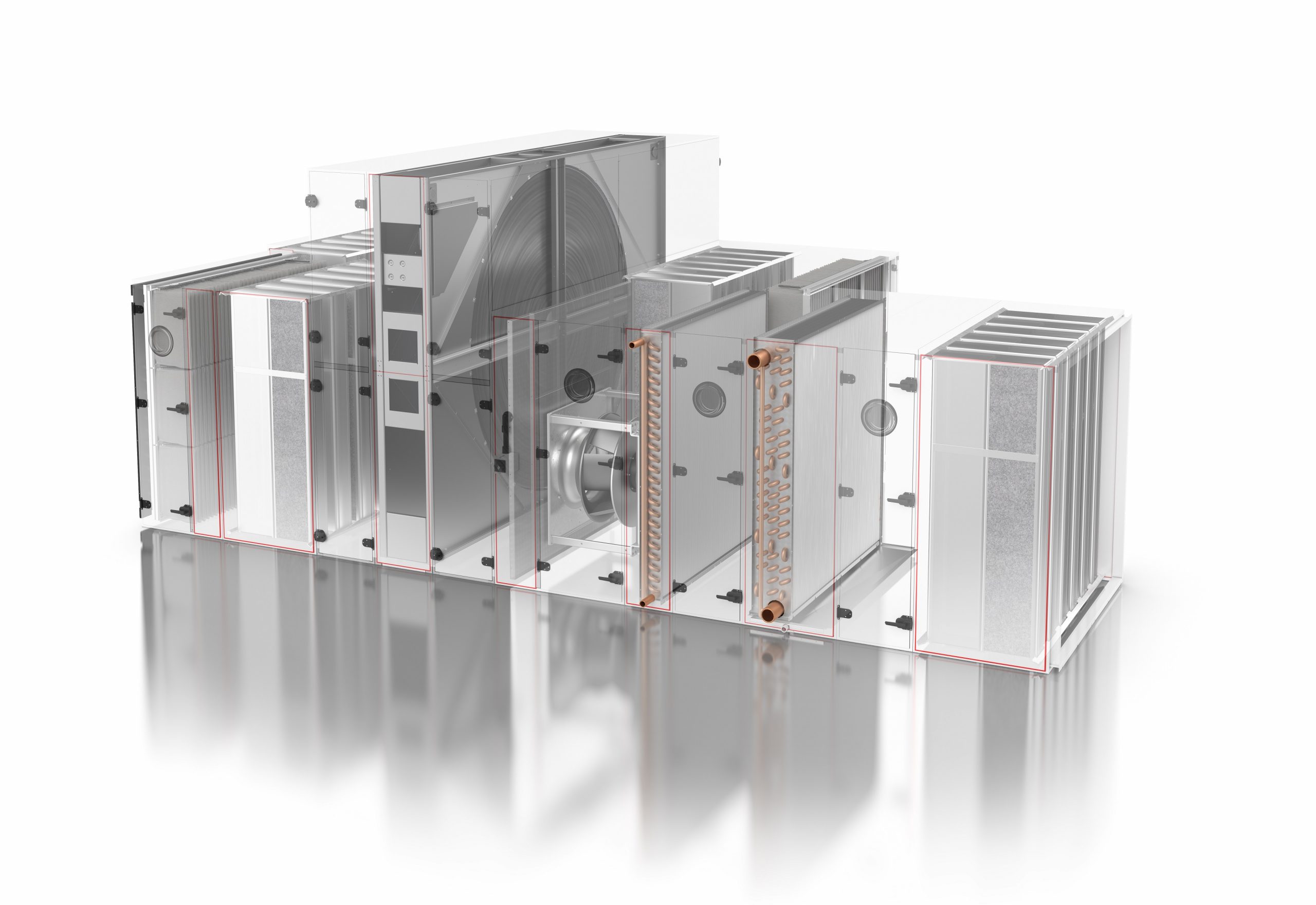 Modulaire luchtbehandeling tot 40.000 m3/h