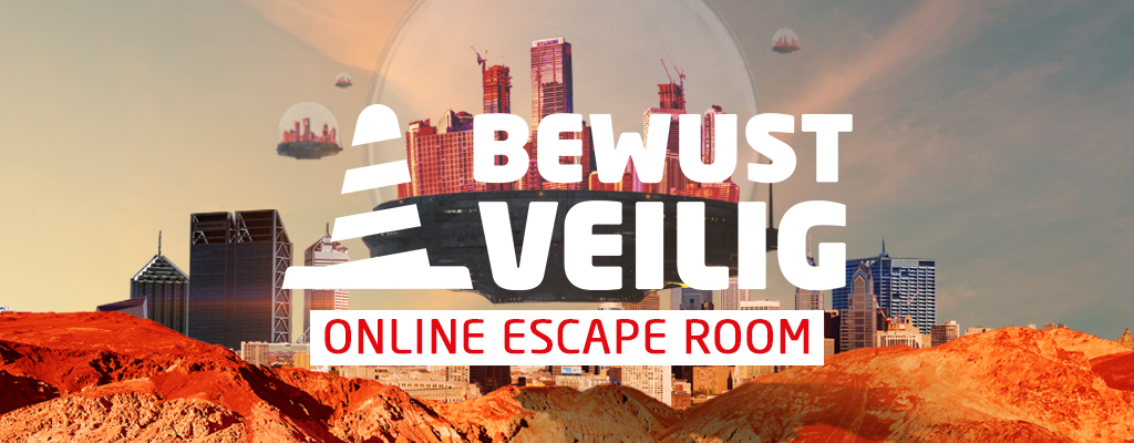 Online escaperoom op digitale Bewust Veilig-dag