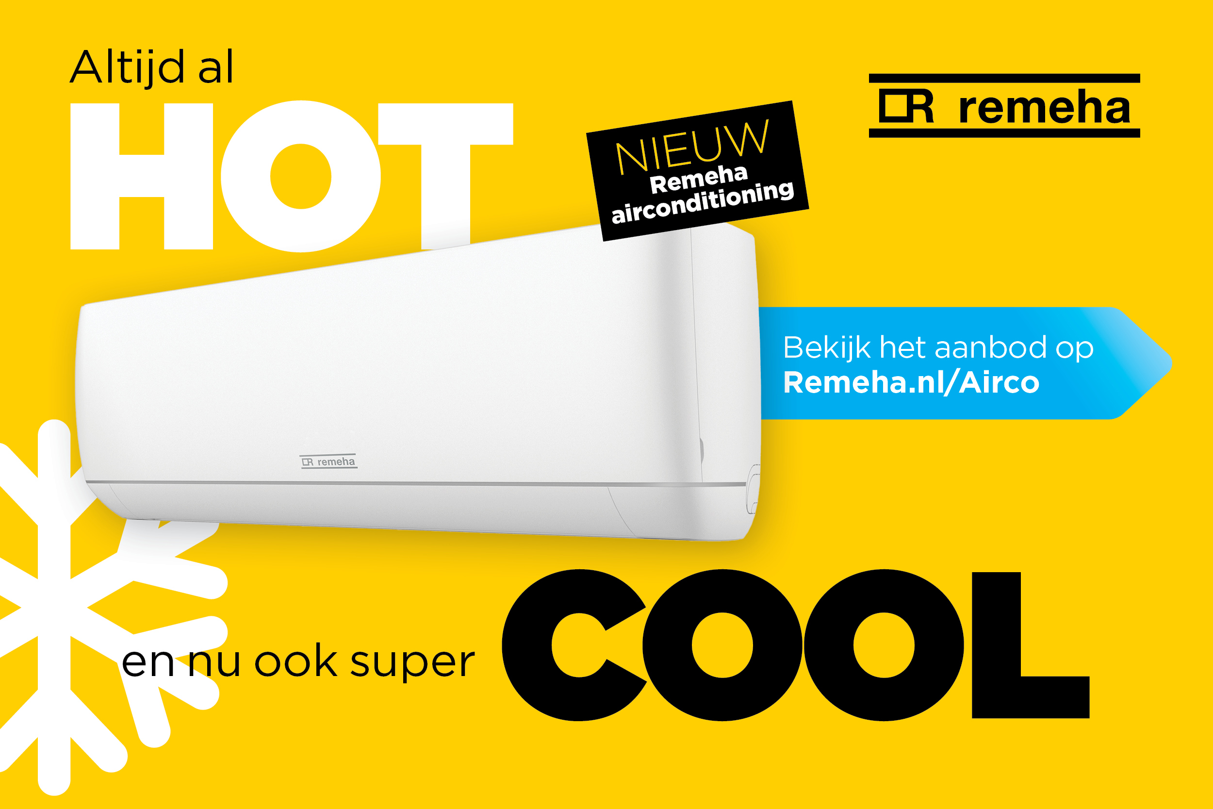 Nieuw: Remeha airconditioning