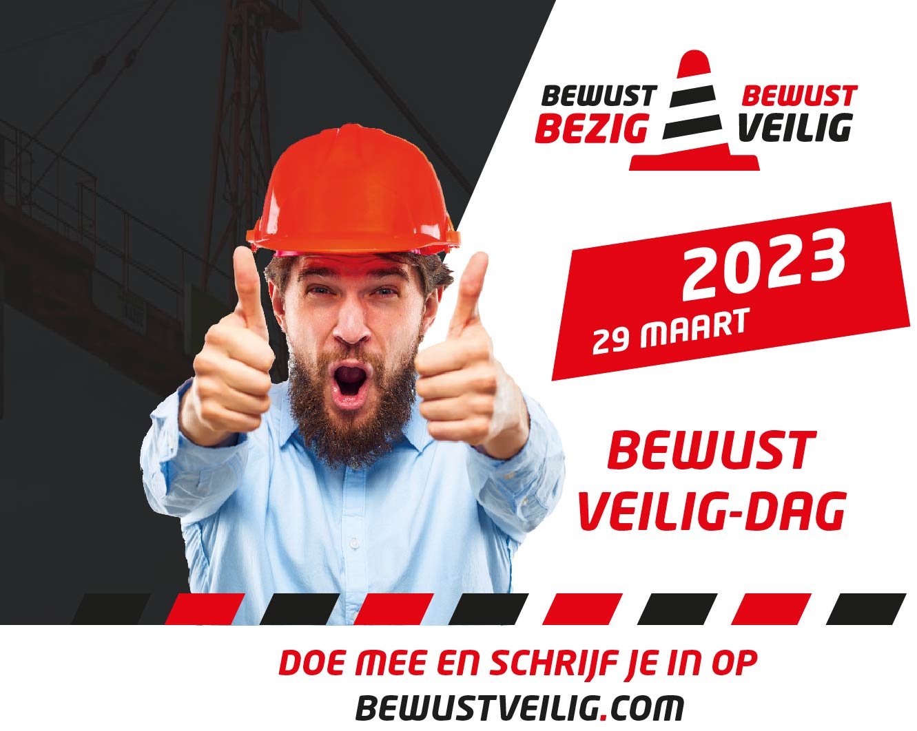 Ook in 2023 een Bewust Veilig-dag voor bouw en techniek