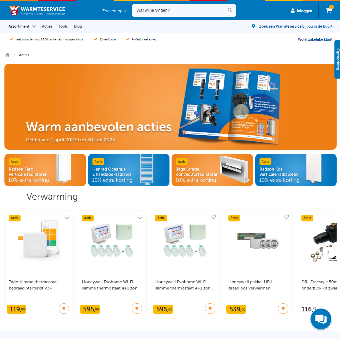 Vernieuwde Warmteservice-website biedt klanten meer inspiratie en advies 