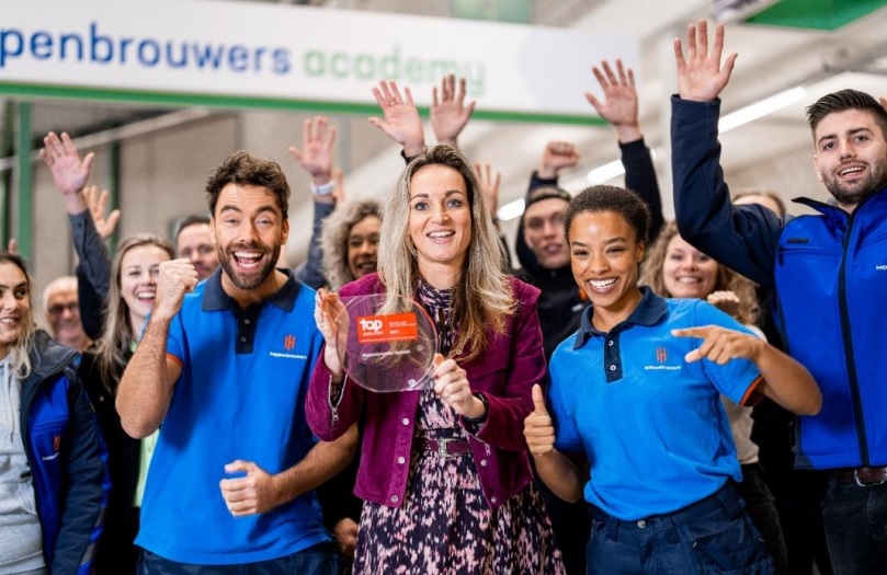 Hoppenbrouwers behaalt weer Top Employer Award